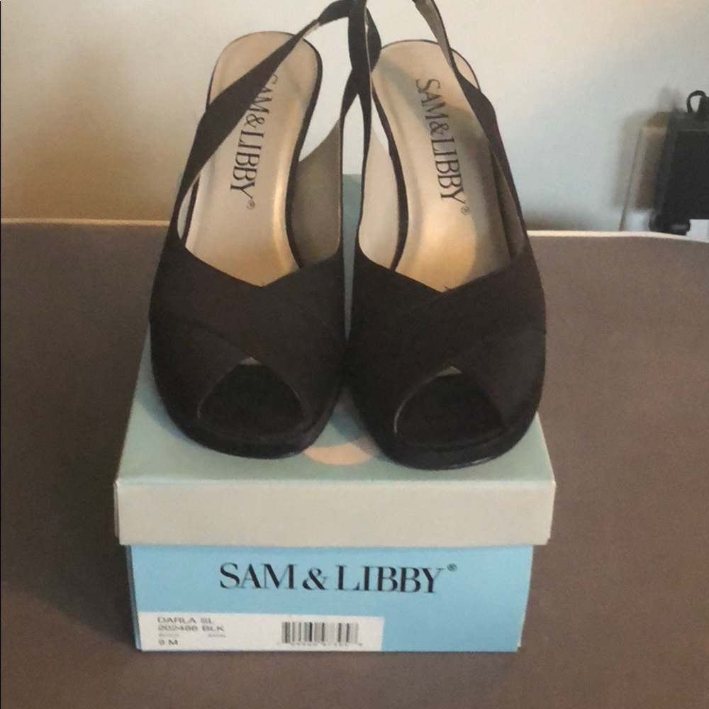 Black heels